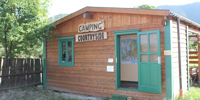 Reisemobilstellplatz - Wohnwagen erlaubt - Rumänien - Die Rezeption - Camping Countryside Retezat