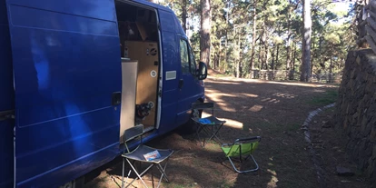 Place de parking pour camping-car - Hunde erlaubt: Hunde erlaubt - La Guancha - Camping Las Raices