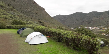 Place de parking pour camping-car - Hunde erlaubt: Hunde erlaubt - La Guancha - Camping Los Pedregales