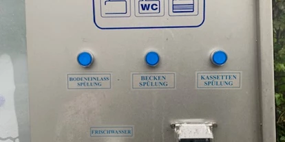 Reisemobilstellplatz - Entsorgung Toilettenkassette - Daun - Ver- und Entsorgungsstation - Stellplatz am Markt