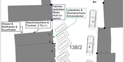 Plaza de aparcamiento para autocaravanas - Stromanschluss - Oberpfalz - genordeter Lageplan - Holzgartenstraße 18