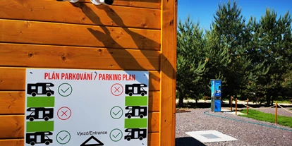 Place de parking pour camping-car - Wohnwagen erlaubt - Altlichtenwarth - Stellplatz Palava