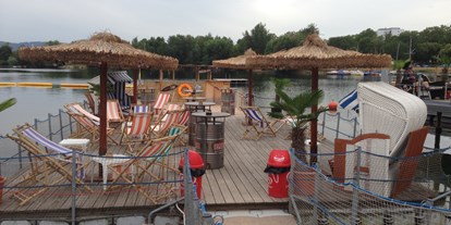 Reisemobilstellplatz - öffentliche Verkehrsmittel - Rheinau (Ortenaukreis) - Floating Bar - Technische Betriebe Offenburg