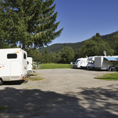 RV parking space - Der Wohnmobilstellplatz - Camping Bankenhof Hinterzarten am Titisee