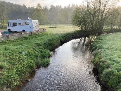 Reisemobilstellplatz - Bademöglichkeit für Hunde - Camping Bankenhof Hinterzarten am Titisee