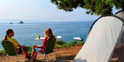 Posto auto camper - Bademöglichkeit für Hunde - Adria - Campingplatz Amadria Park Trogir****