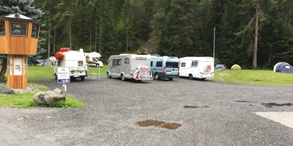 Place de parking pour camping-car - Art des Stellplatz: eigenständiger Stellplatz - Galtür - Camping Sur En