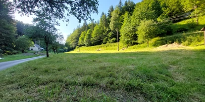 Place de parking pour camping-car - Umgebungsschwerpunkt: Berg - Rožnov pod Radhoštěm - meadow in village between mountains