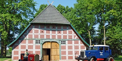 Reisemobilstellplatz - Entsorgung Toilettenkassette - Neuenkirchen-Vörden - Hofmuseum - Campingplatz am Ehrlingshof