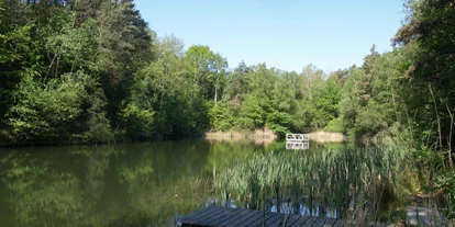 Parkeerplaats voor camper - WLAN: teilweise vorhanden - Lemförde - Waldsee - Campingplatz am Ehrlingshof