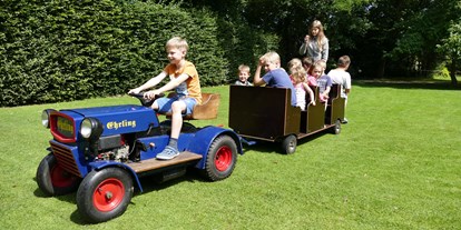 Reisemobilstellplatz - Wohnwagen erlaubt - Niedersachsen - Kindertrecker - Campingplatz am Ehrlingshof