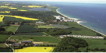 Reisemobilstellplatz - Angelmöglichkeit - Groß Wittensee - Luftbild - Camping Damp-Dorotheenthal