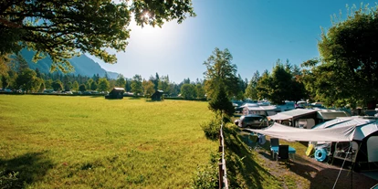 Parkeerplaats voor camper - Duschen - Alpen - EuroParcs Pressegger See