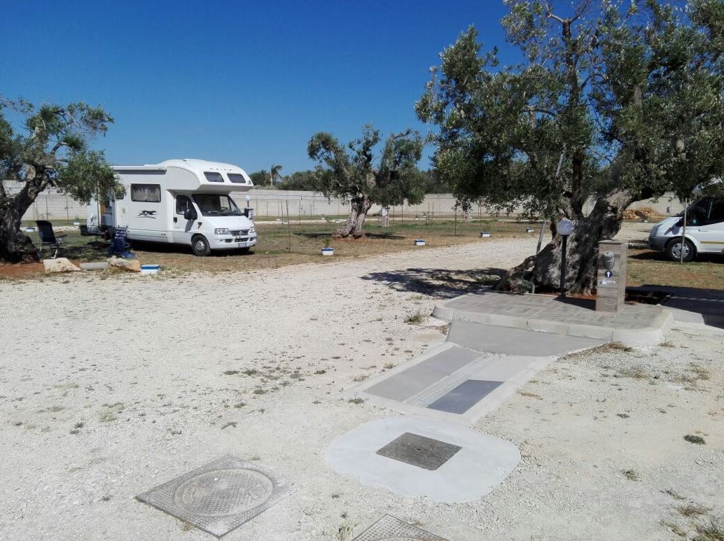 Motorhome parking ground - Salento Sosta Camper