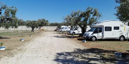 Motorhome parking space - Wohnwagen erlaubt - Lecce - Salento Sosta Camper