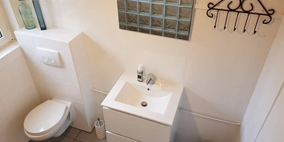 Reisemobilstellplatz - Entsorgung Toilettenkassette - Emmen (Drenthe) - Badezimmer für unsere Gäste  - Ferienbauernhof De Slaaphoeve