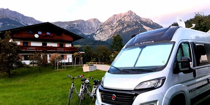 Motorhome parking space - Skilift - Austria - KAISER.CAMP