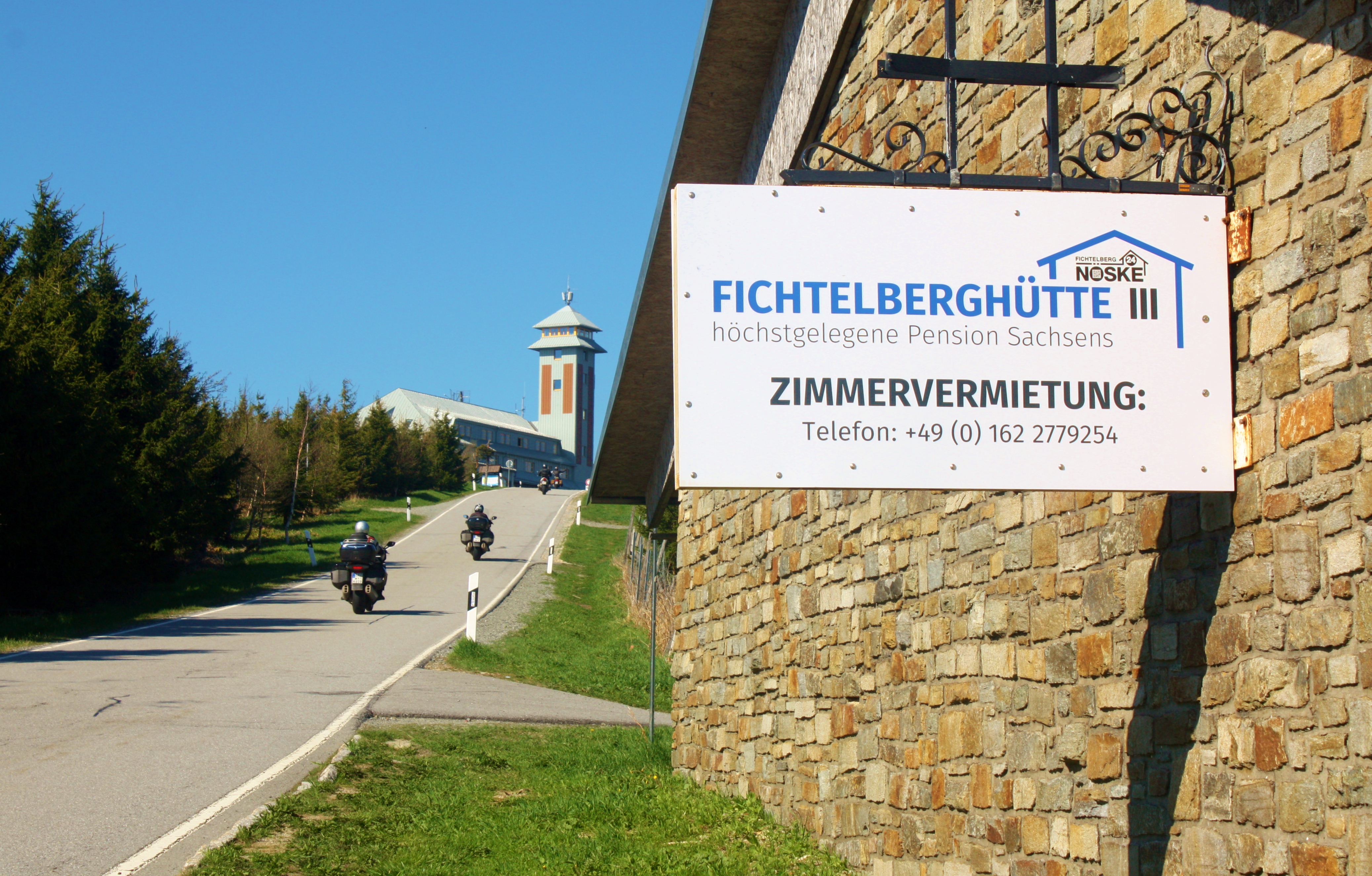 Wohnmobilstellplatz - Fichtelberghütte