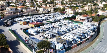 Motorhome parking space - Art des Stellplatz: bei Gaststätte - Callosa d'en Sarrià - Luftbild Paraiso Camper - Paraíso Camper 
