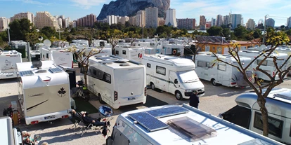Motorhome parking space - Umgebungsschwerpunkt: Strand - Callosa d'en Sarrià - Luftbild Paraiso Camper - Paraíso Camper 