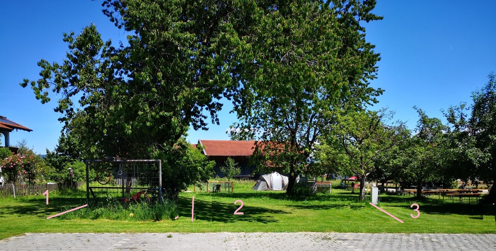Wohnmobilstellplatz - Wiesencamping am Bauernhof - Wiesen-Camping am Ferienhof-Schauer