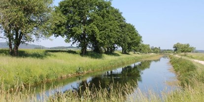 Reisemobilstellplatz - Umgebungsschwerpunkt: Fluss - PLZ 91207 (Deutschland) - Ludwig Donau Main Kanal
Fünf Flüsse Radweg - Camping in Berg