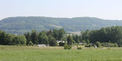 Reisemobilstellplatz - Umgebungsschwerpunkt: Berg - Hirschbach (Amberg-Sulzbach) - Ausblick vom Campingplatz - Camping in Berg