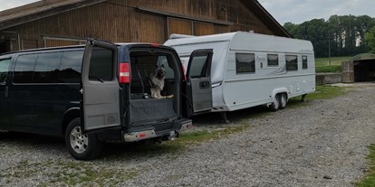 Reisemobilstellplatz - Hunde erlaubt: Hunde erlaubt - Schweiz - Vierbrunnenhof