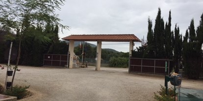 Motorhome parking space - WLAN: am ganzen Platz vorhanden - Sardinia - Camper Service I Platani