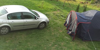 Motorhome parking space - Wohnwagen erlaubt - Bosnia Herzegovina - 🚗⛺ - Stellplatz am Camp San