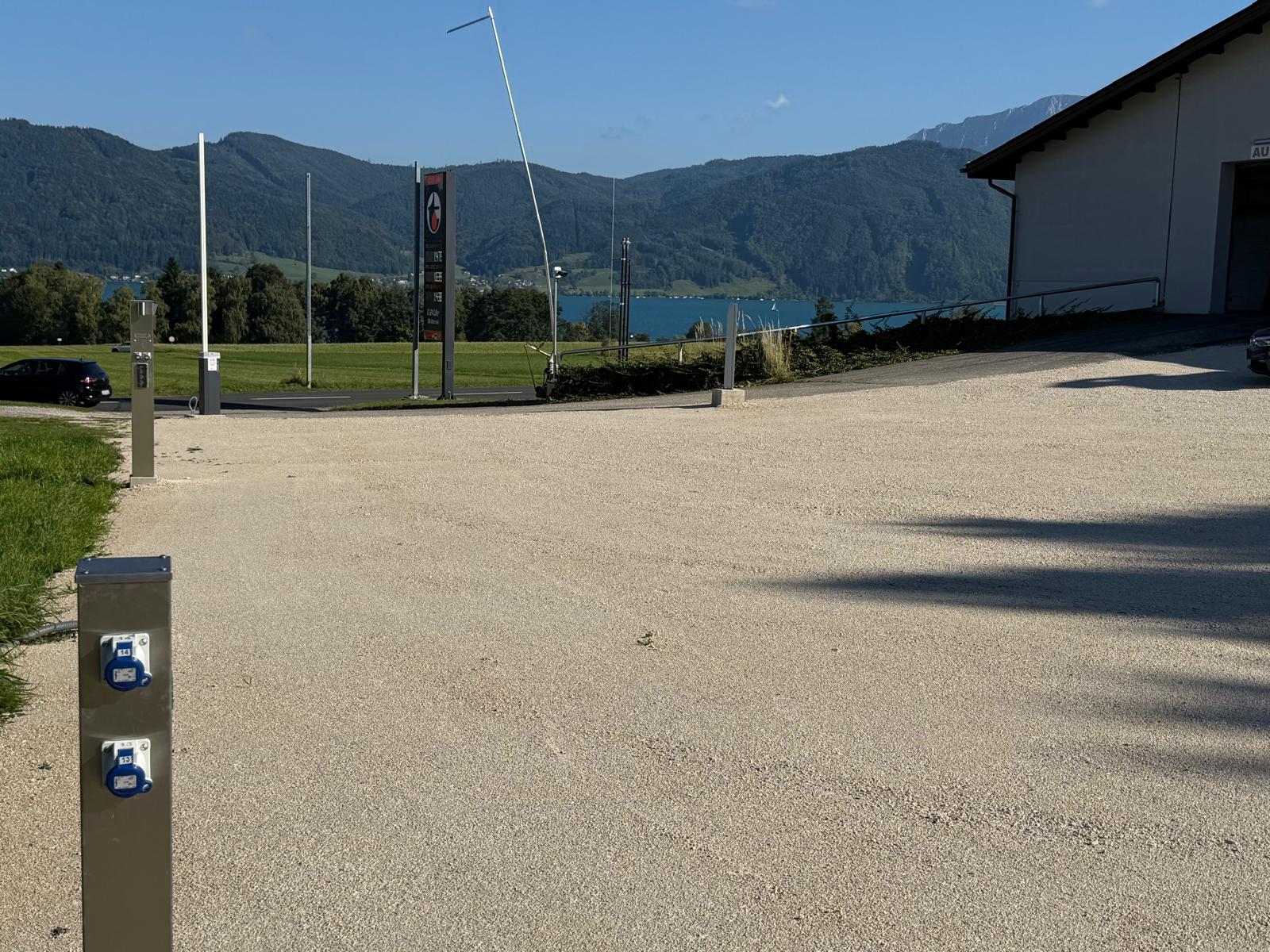 Wohnmobilstellplatz - Camper Stellplatz Nussdorf am Attersee