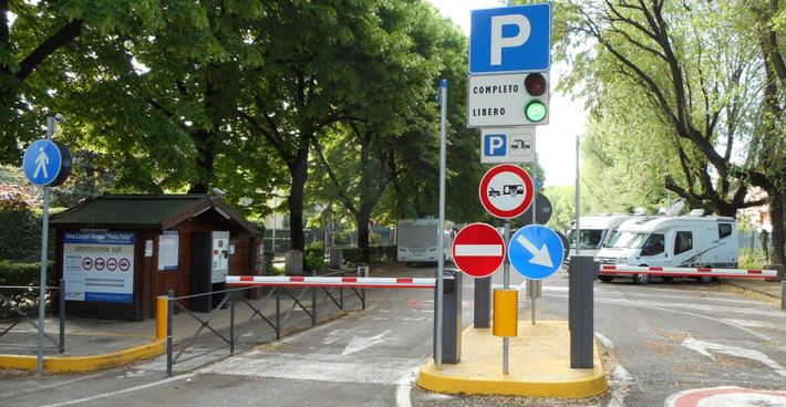Area camper - Porta Palio