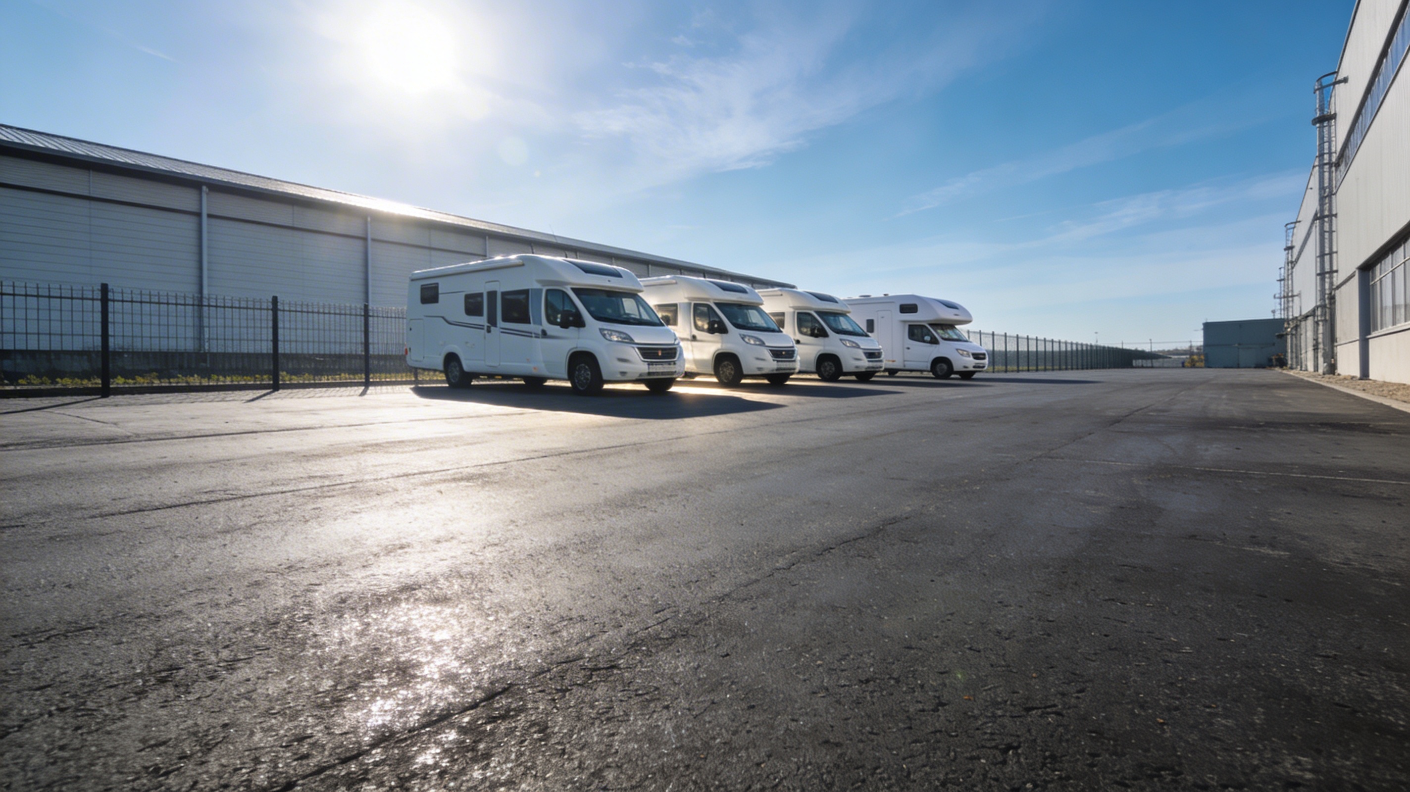 Motorhome parking ground - WoMoDepot Wiener Neustadt