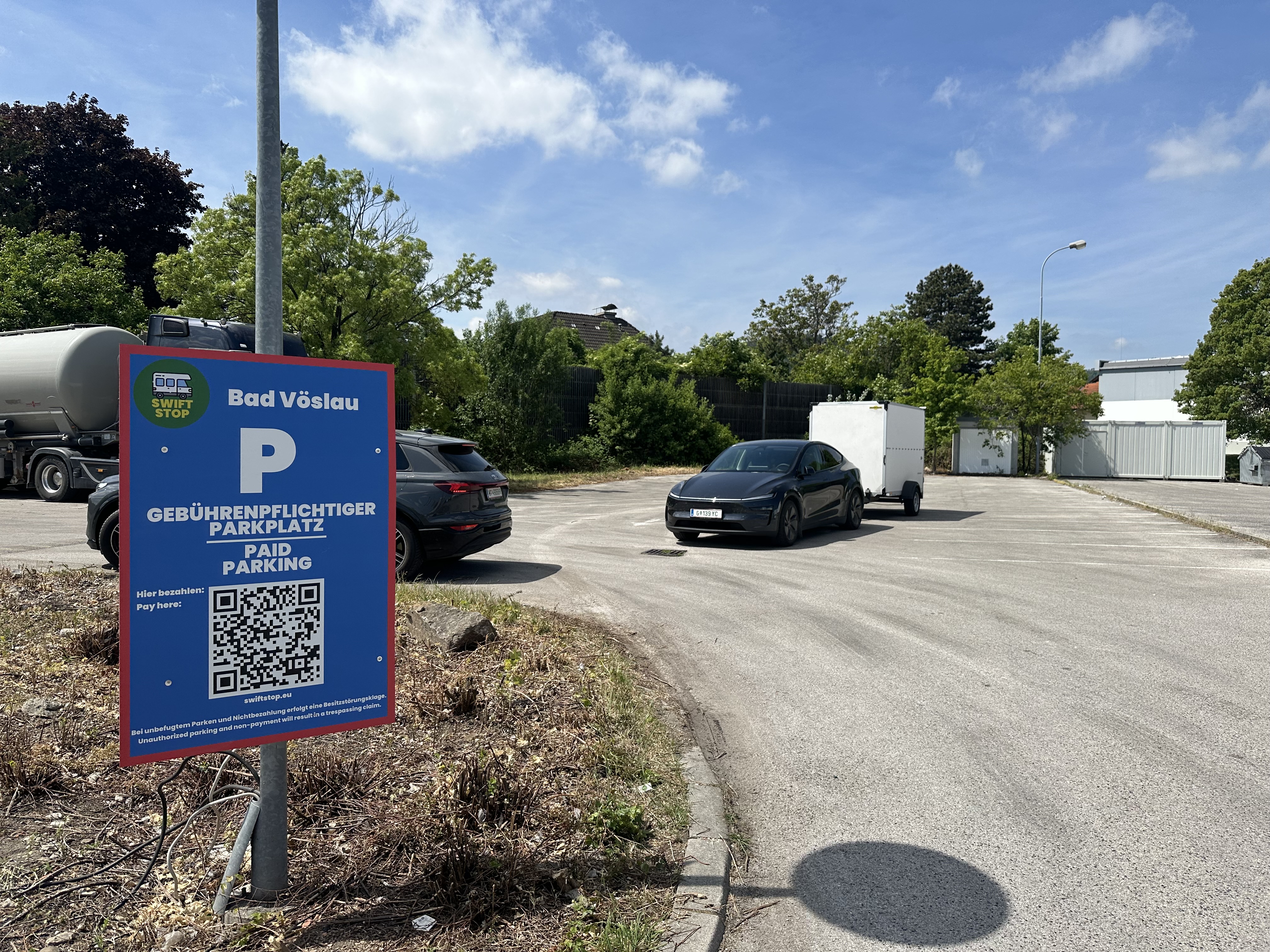 Camperplaats - Swift Stop Bad Vöslau