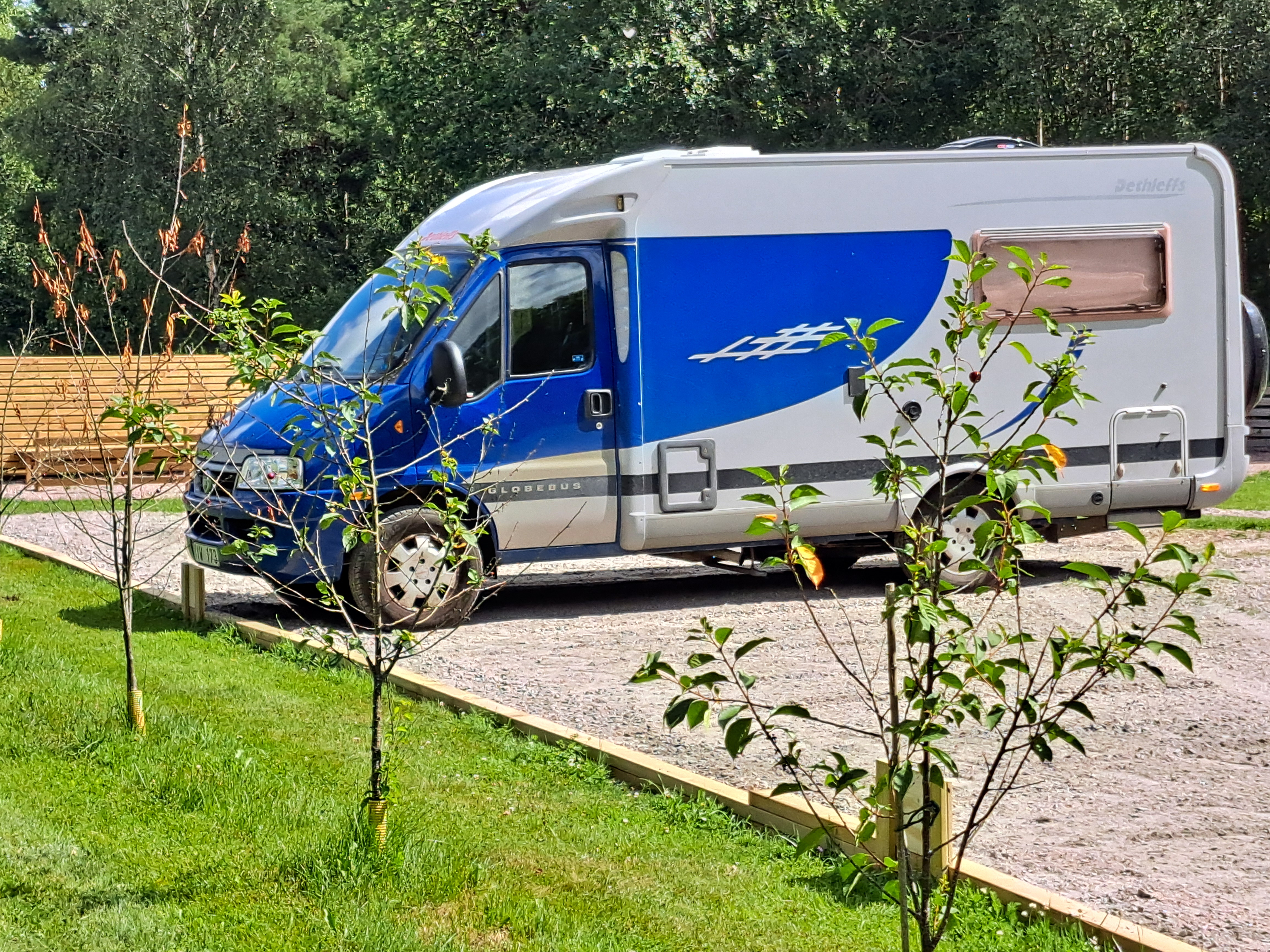 Area camper - A spot on Nyttorps Quickstop. - Nyttorps Quickstop