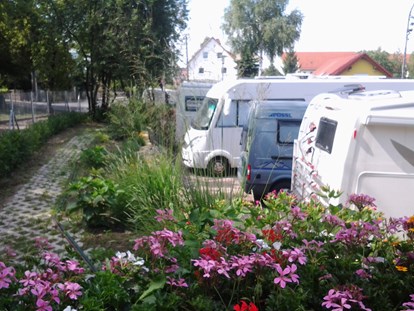 Motorhome parking space - Wohnwagen erlaubt - Wohnmobilpark Trautmann