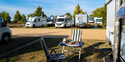 Posto auto camper - Art des Stellplatz: eigenständiger Stellplatz - Brandeburgo - Urlaub am Seestrand Buchwalde - Wohnmobilstellplatz Seestrand Buchwalde