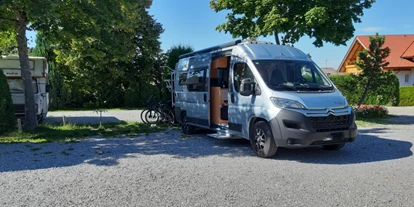 Reisemobilstellplatz - öffentliche Verkehrsmittel - Großweil - Parzelle - Campingoase-Reindl