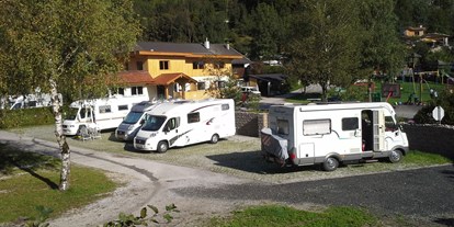 Motorhome parking space - Angelmöglichkeit - Vorderthiersee - Unser Befestigter Wohnmobil Stellplatz. - Seencamping Stadlerhof