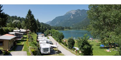 Reisemobilstellplatz - Angelmöglichkeit - Fischbachau - Seeplätze Camping Seehof - Camping & Appartements Seehof