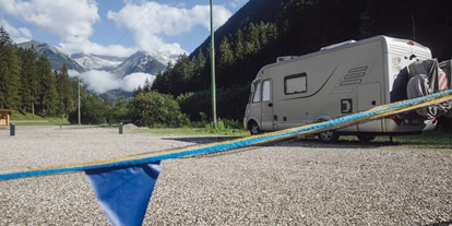 Reisemobilstellplatz - Umgebungsschwerpunkt: Fluss - Trentino-Südtirol - Camping Speikboden