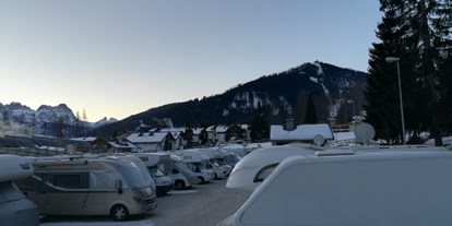 Reisemobilstellplatz - Entsorgung Toilettenkassette - Trentino-Südtirol - Parking Odlina