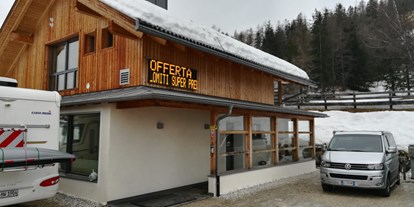 Reisemobilstellplatz - Art des Stellplatz: eigenständiger Stellplatz - Trentino-Südtirol - Parking Odlina