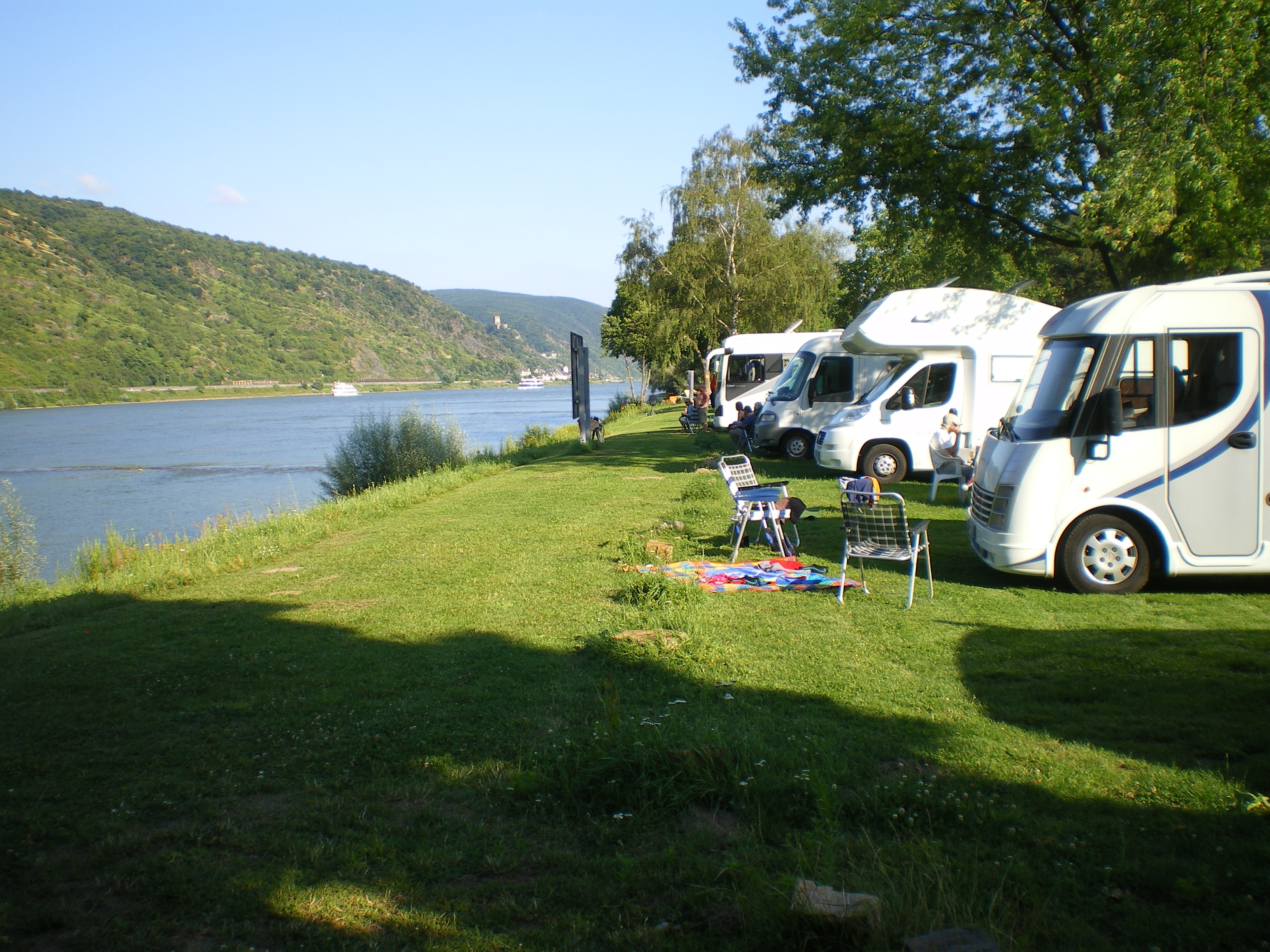Wohnmobilstellplatz - Campingplatz Oberwesel am Rhein