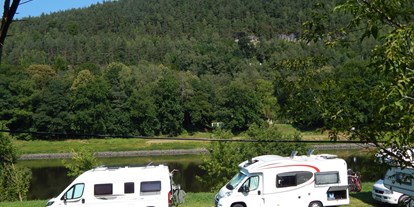 Reisemobilstellplatz - Umgebungsschwerpunkt: Berg - Sächsische Schweiz - Campingplatz am Treidlerweg