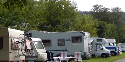 Parkeerplaats voor camper - Badestrand - Campingplatz am Treidlerweg