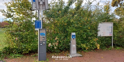 Motorhome parking space - Bademöglichkeit für Hunde - Memmelsdorf - Wohnmobilstellplatz Forchheim