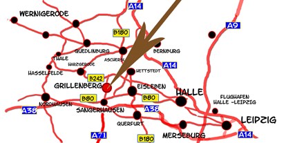 Reisemobilstellplatz - öffentliche Verkehrsmittel - Harz - Beschreibungstext für das Bild - Campingplatz "Am Waldbad" - Grillenberg