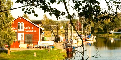 Posto auto camper - Angelmöglichkeit - Svezia meridionale - Am Göta Kanal