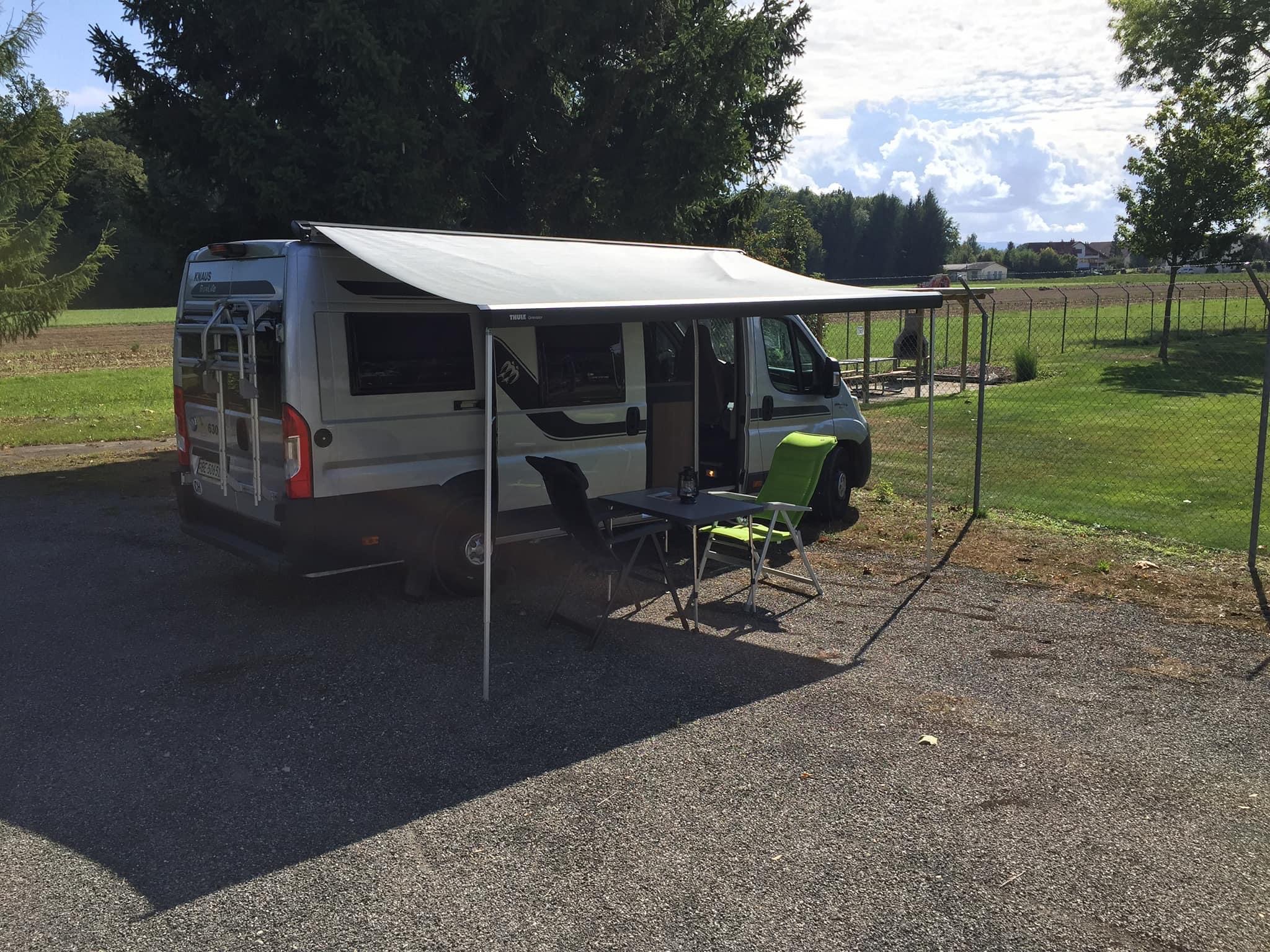 Motorhome parking ground - Stellplatz Eichholz / Gerlafingen